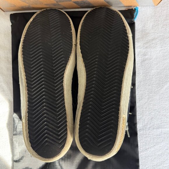 Golden Goose Francy High-Top Sneakers - Navy Suede - Size 40 - Picture 5 of 11